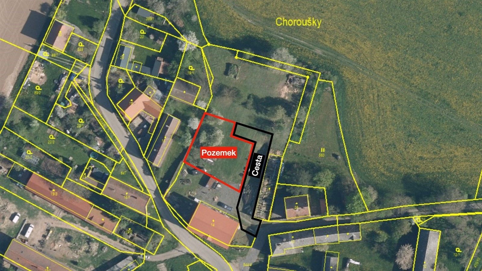 Prodej pozemku 850 m² - foto 3