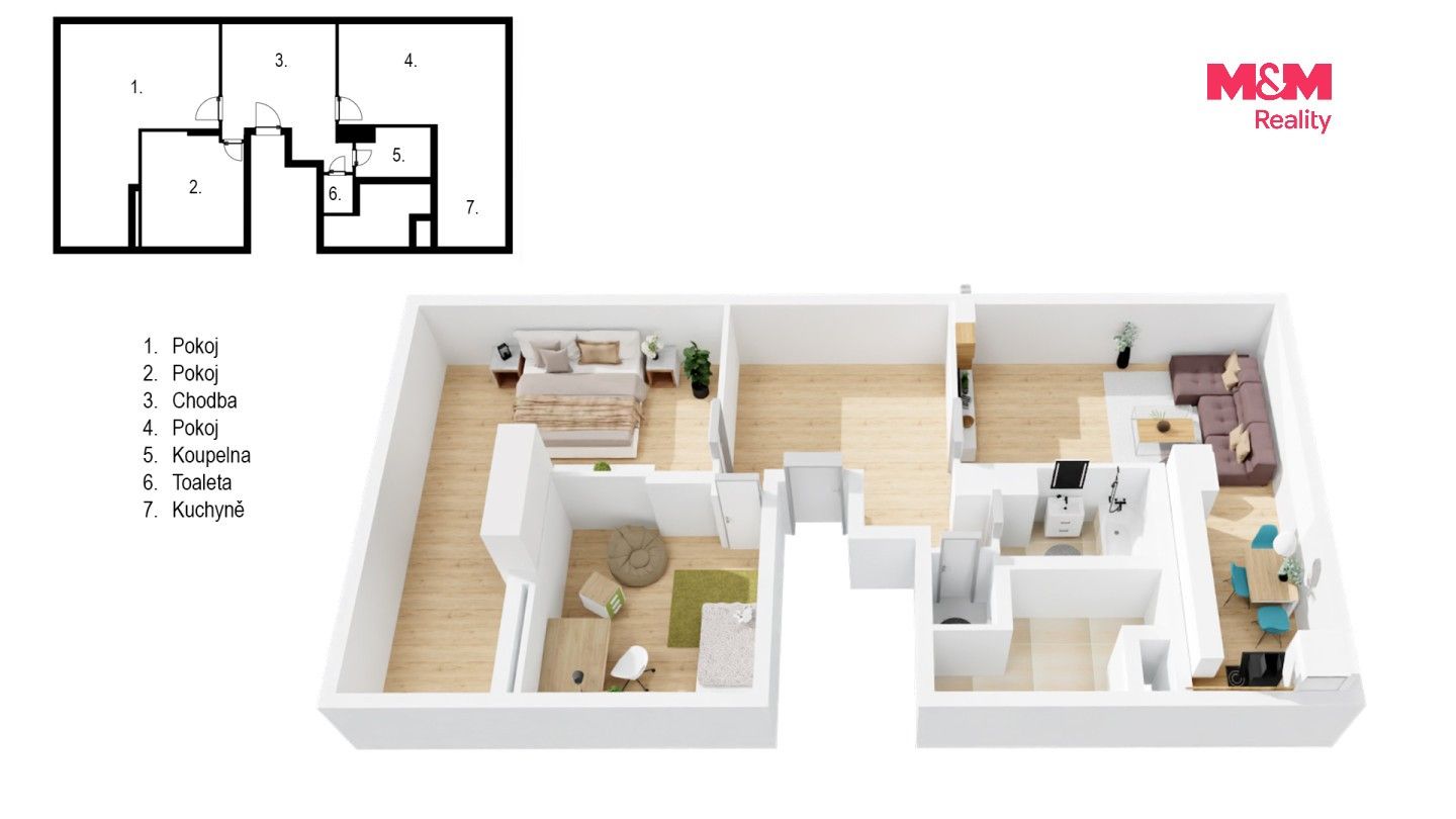 Prodej bytu 3+kk 80 m² - foto 24