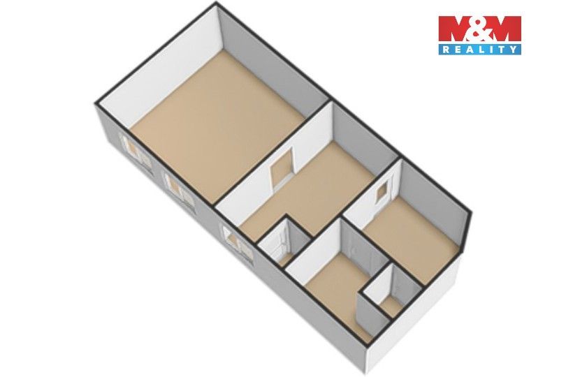 Prodej bytu 1+1 52 m² - foto 5