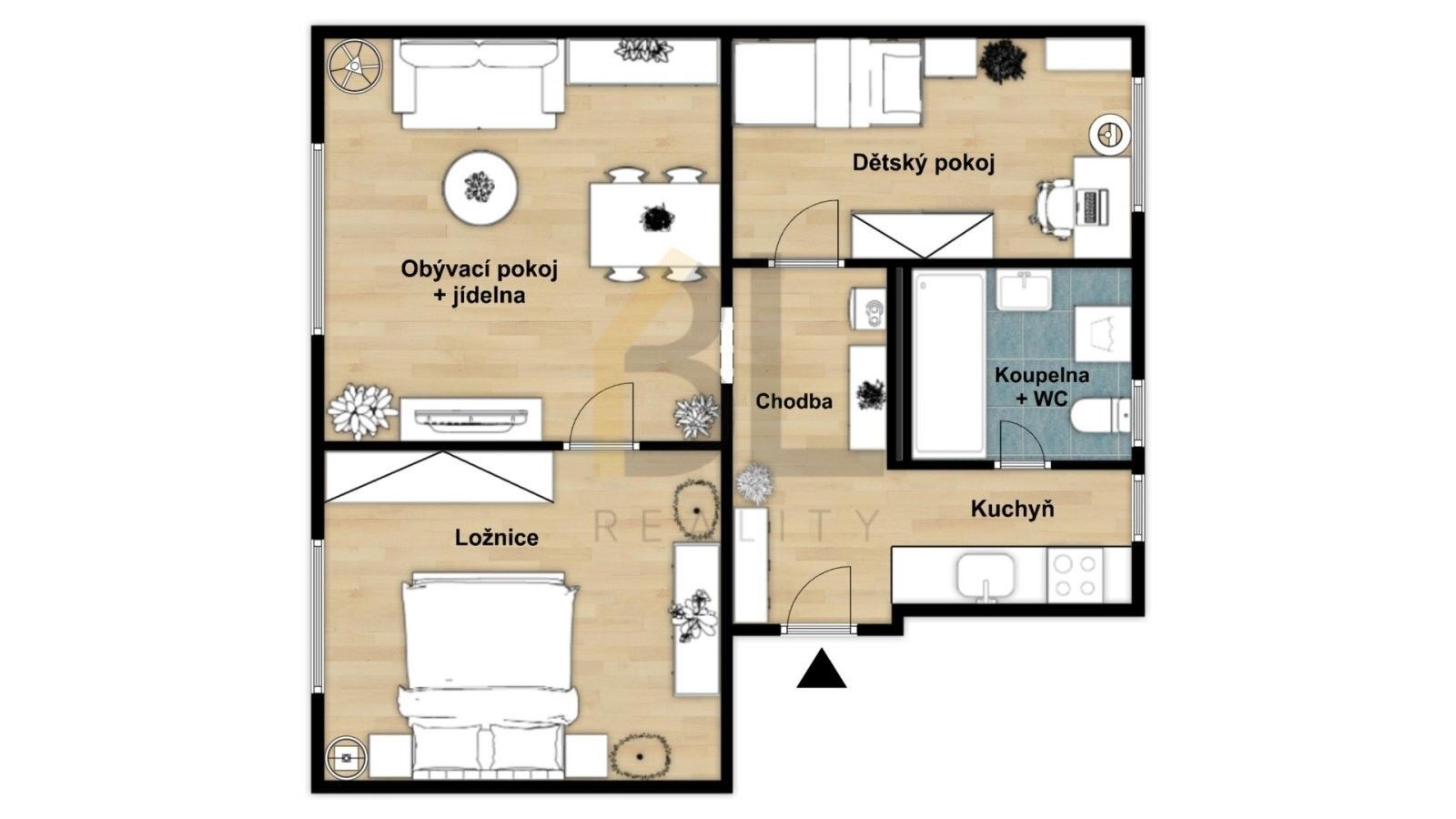 Prodej bytu 3+kk 55 m² - foto 15