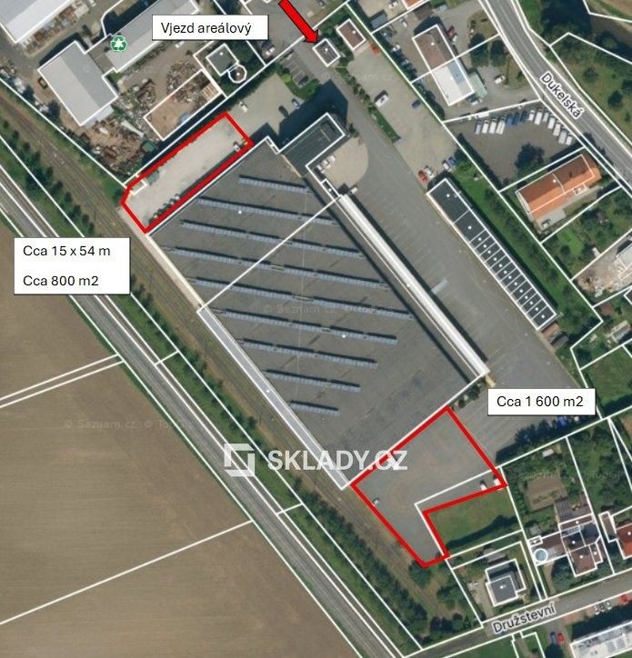 Pronájem pozemku 1600 m² - foto 3