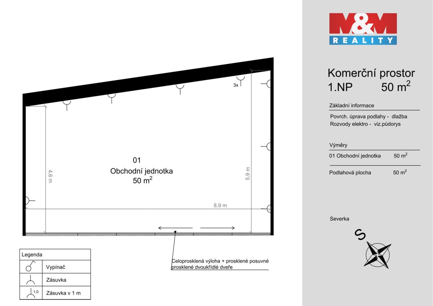 Pronájem komerčního prostoru 50 m² - foto 10