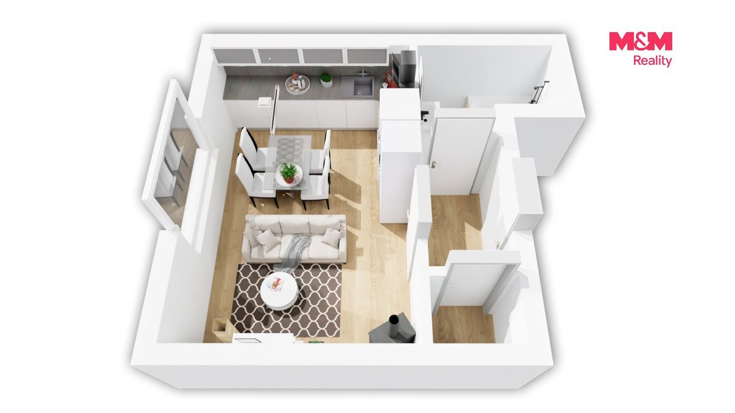 Prodej bytu 1+kk 28 m² - foto 4