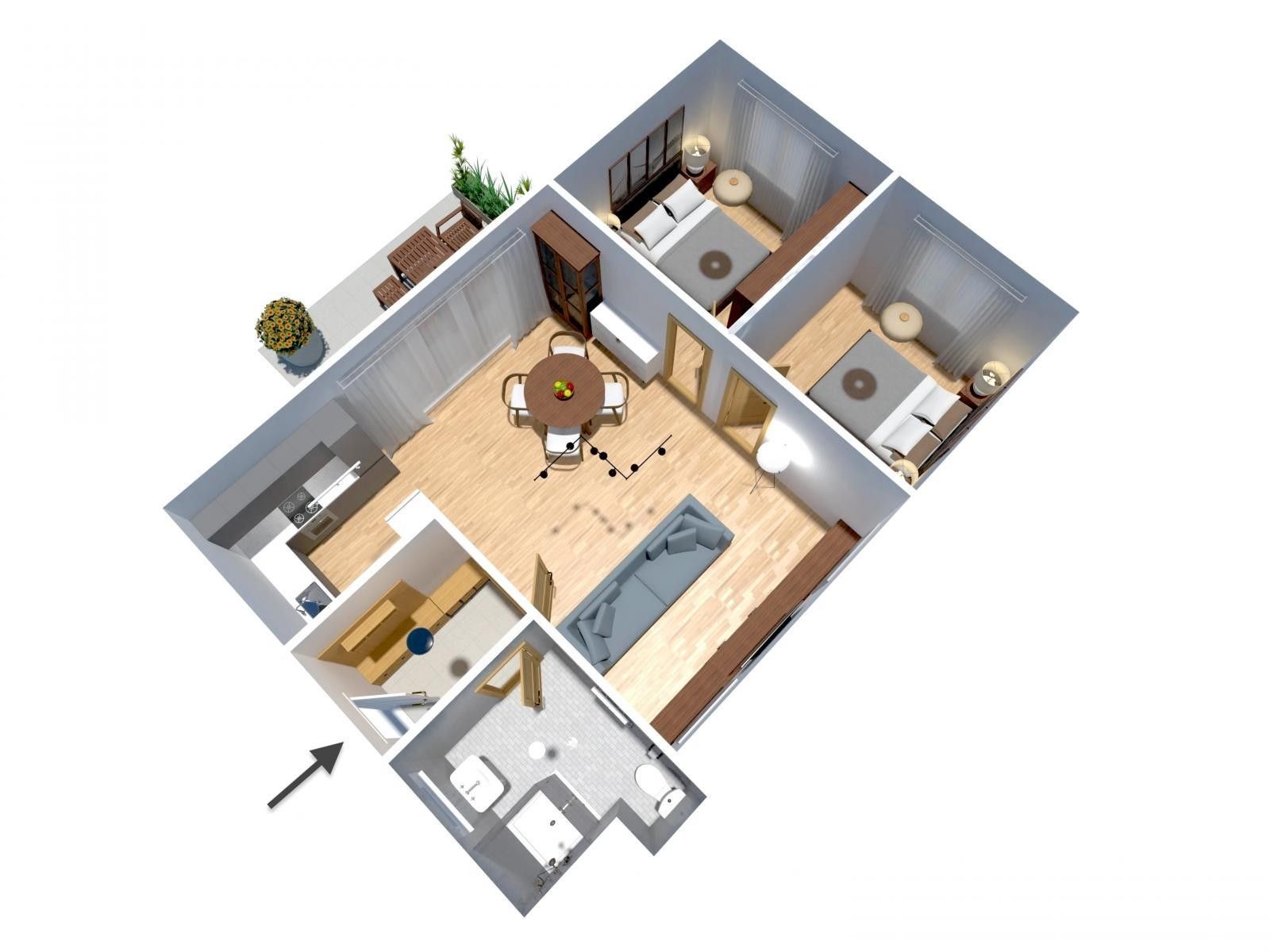 Prodej bytu 3+kk 59 m² - foto 20