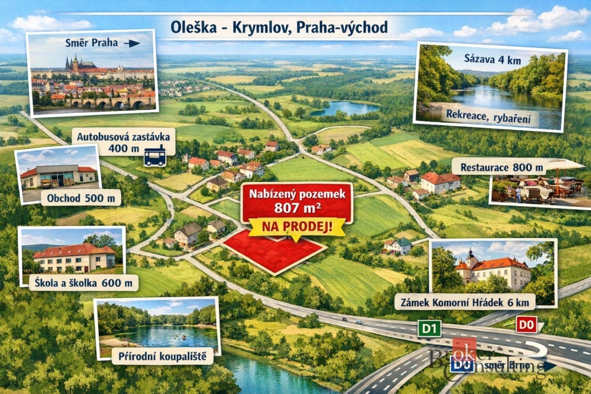 Prodej pozemku 807 m² - foto 4