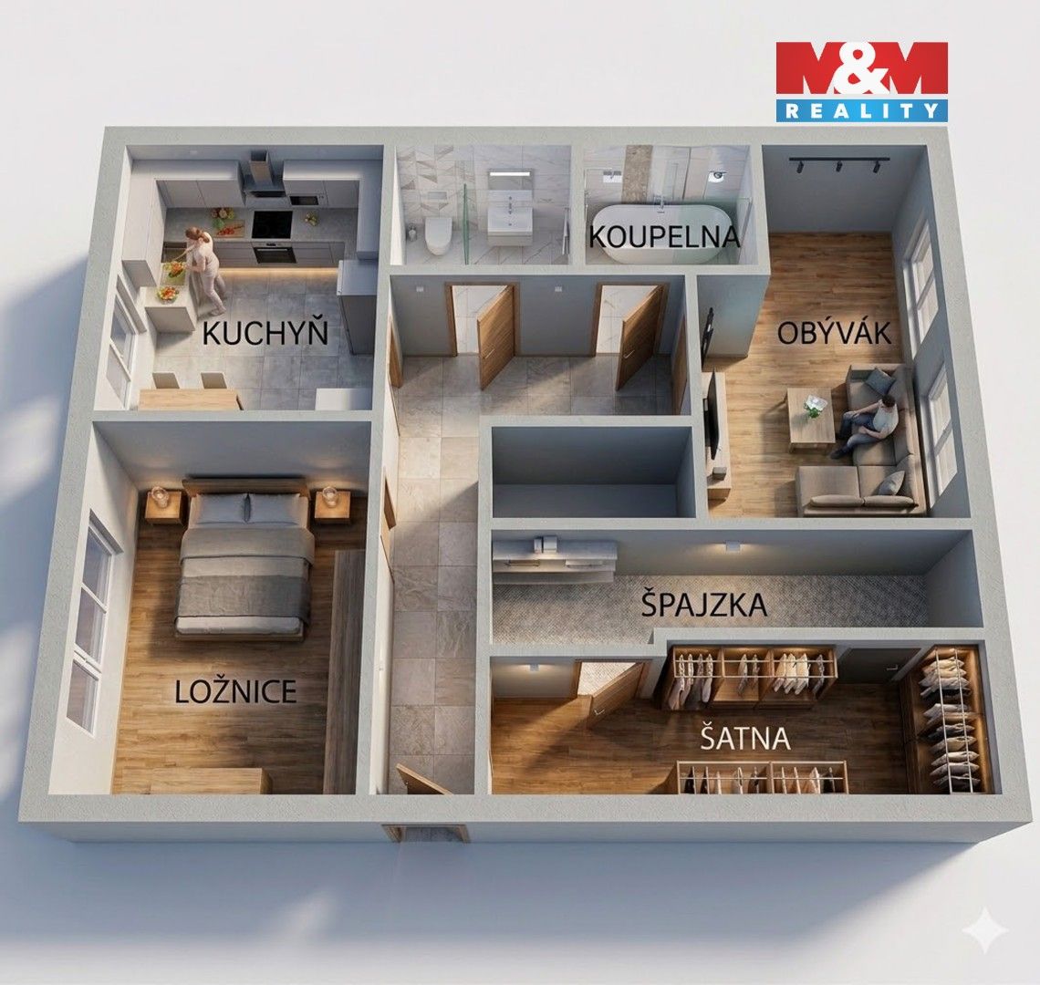 Prodej bytu 2+1 62 m² - foto 11