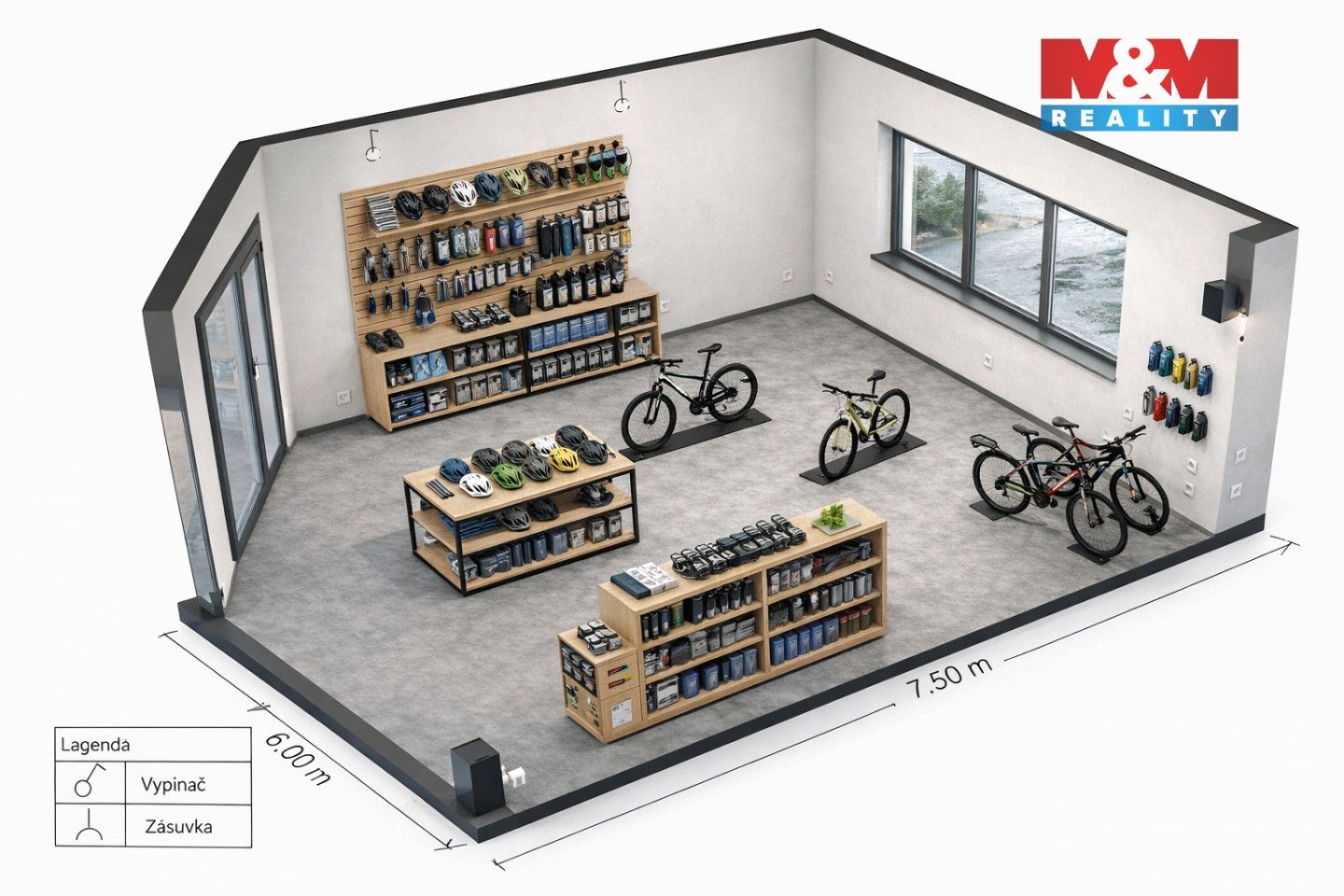 Pronájem komerčního prostoru 45 m² - foto 6