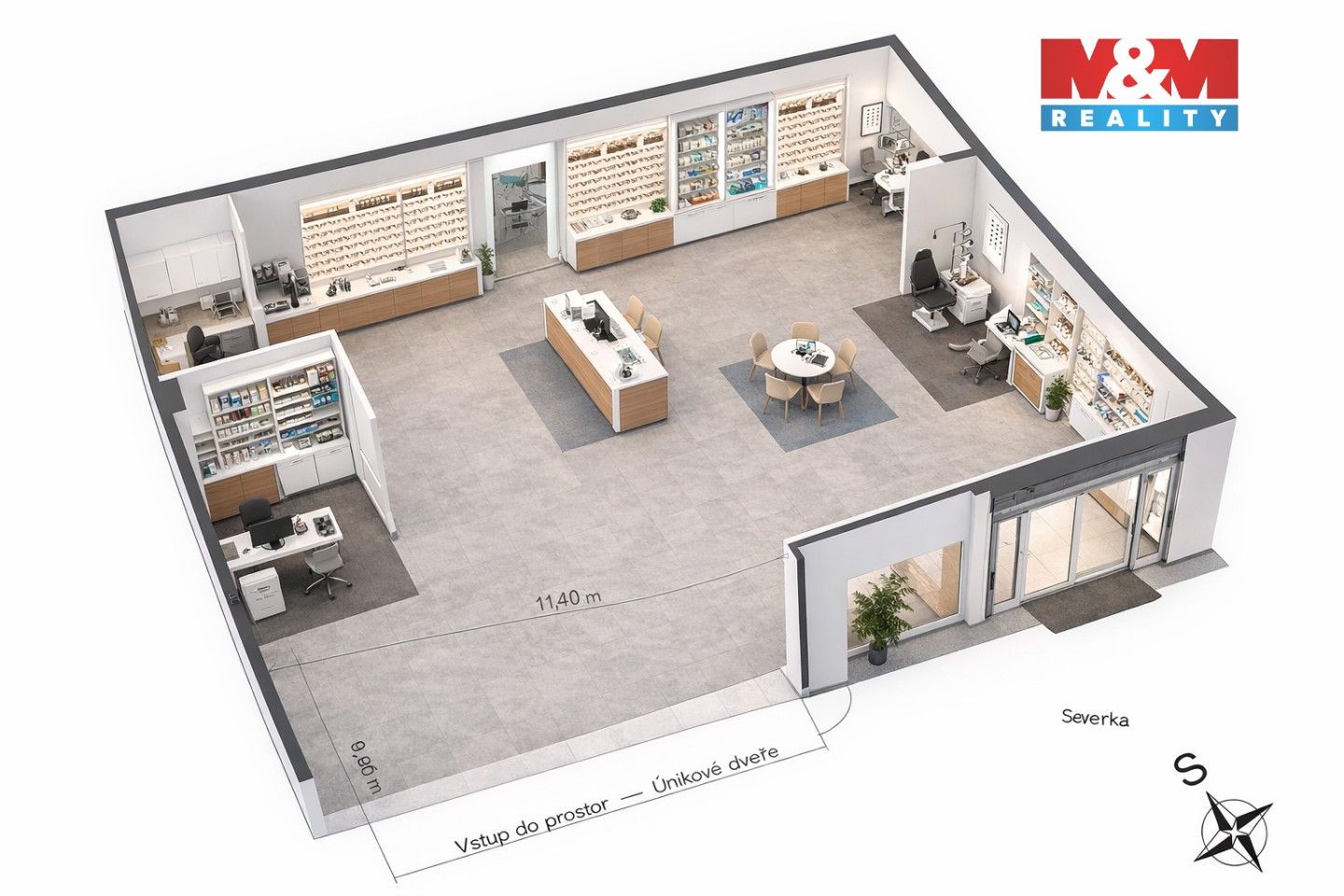Pronájem komerčního prostoru 108 m² - foto 9