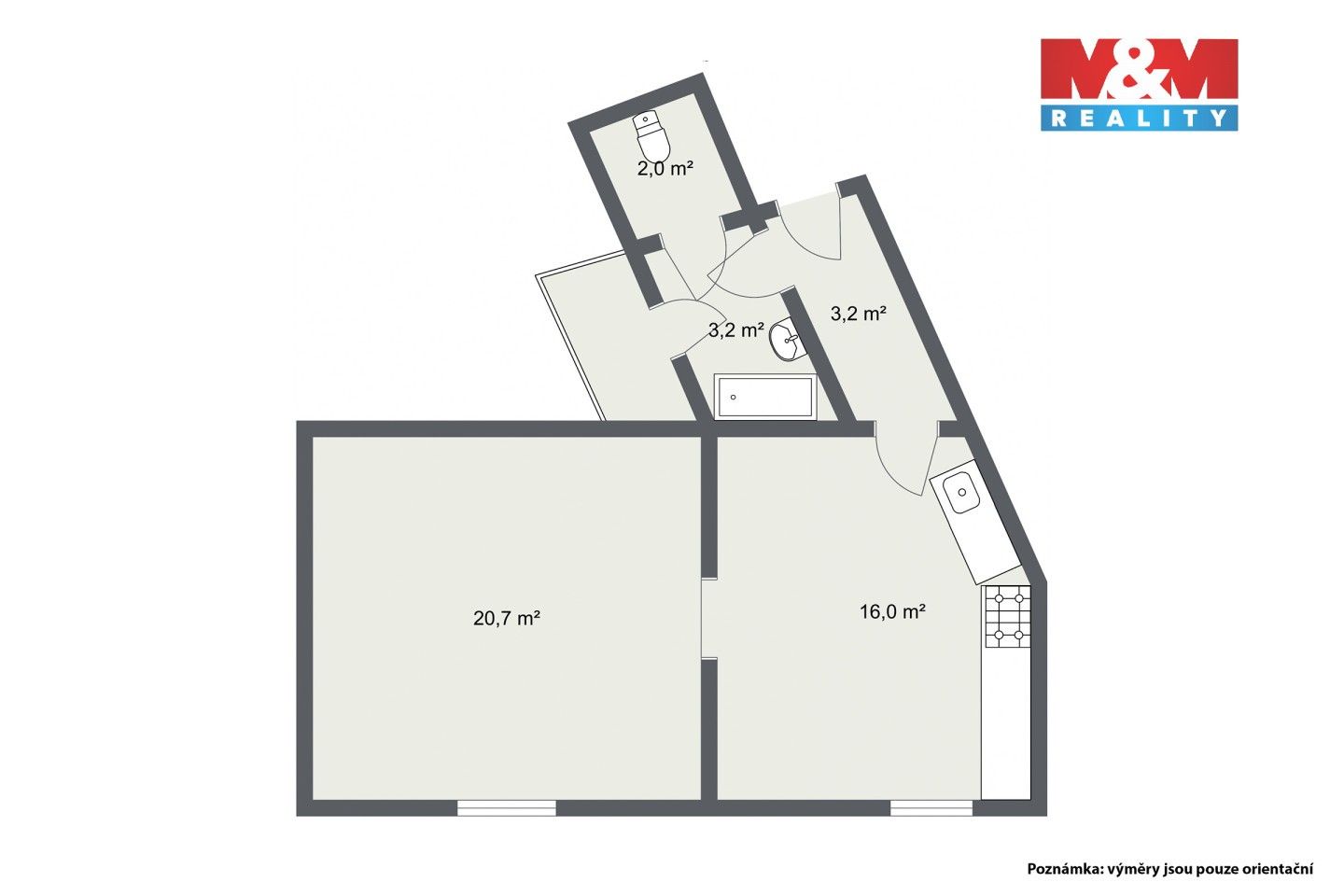 Prodej bytu 1+1 45 m² - foto 14