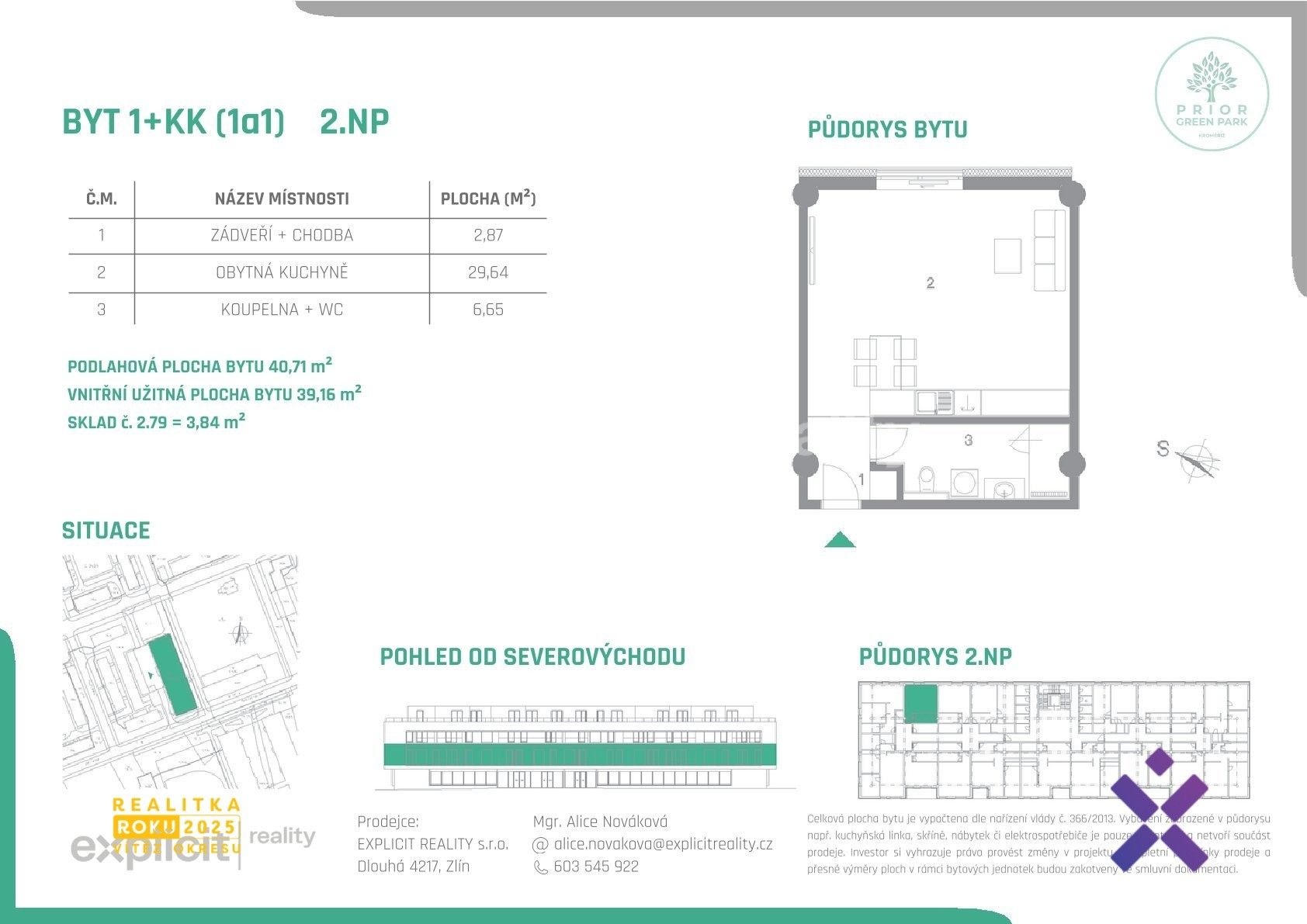 Prodej bytu 1+kk 41 m² - foto 12
