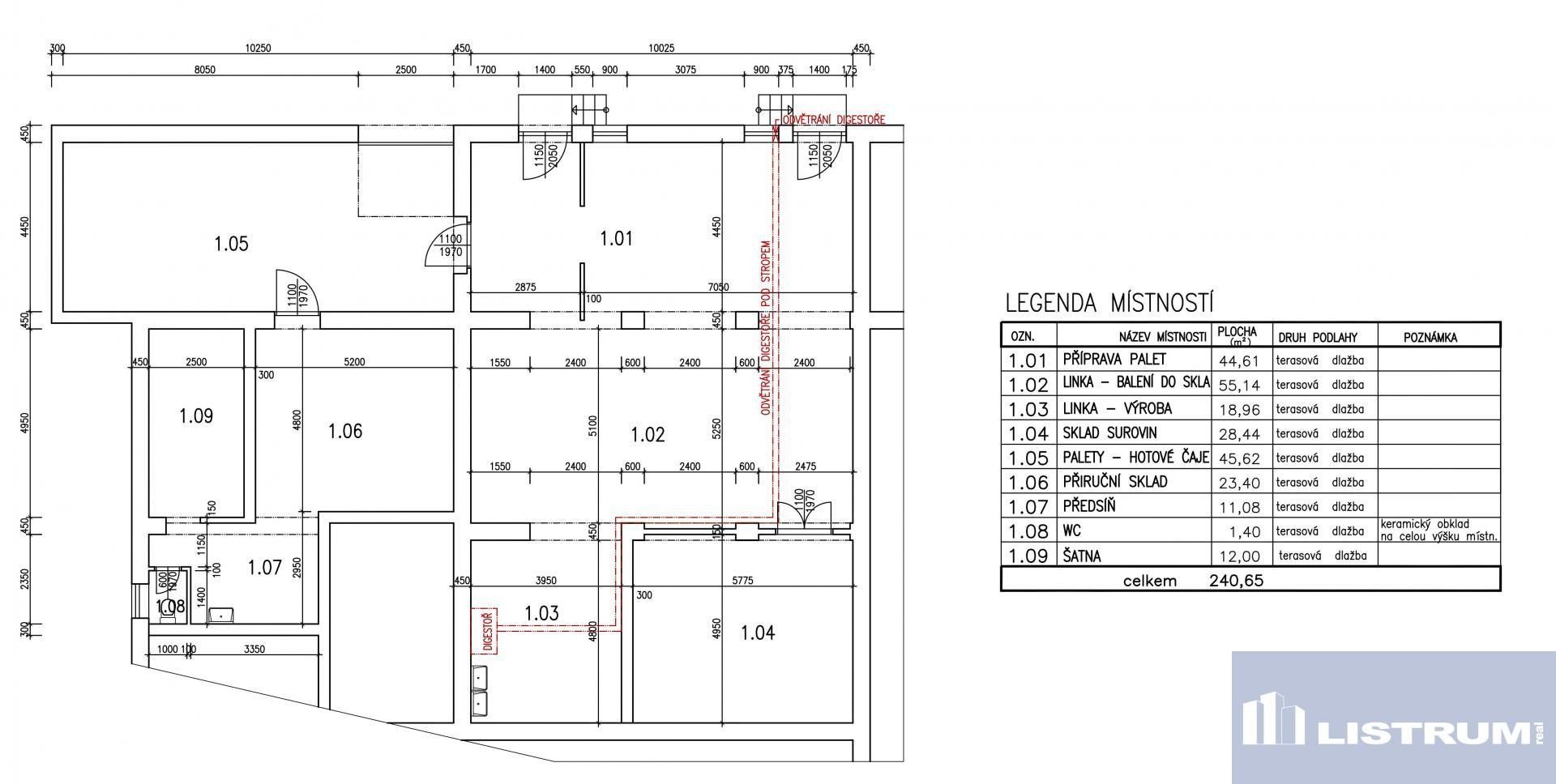 Pronájem komerčního prostoru 240 m² - foto 9