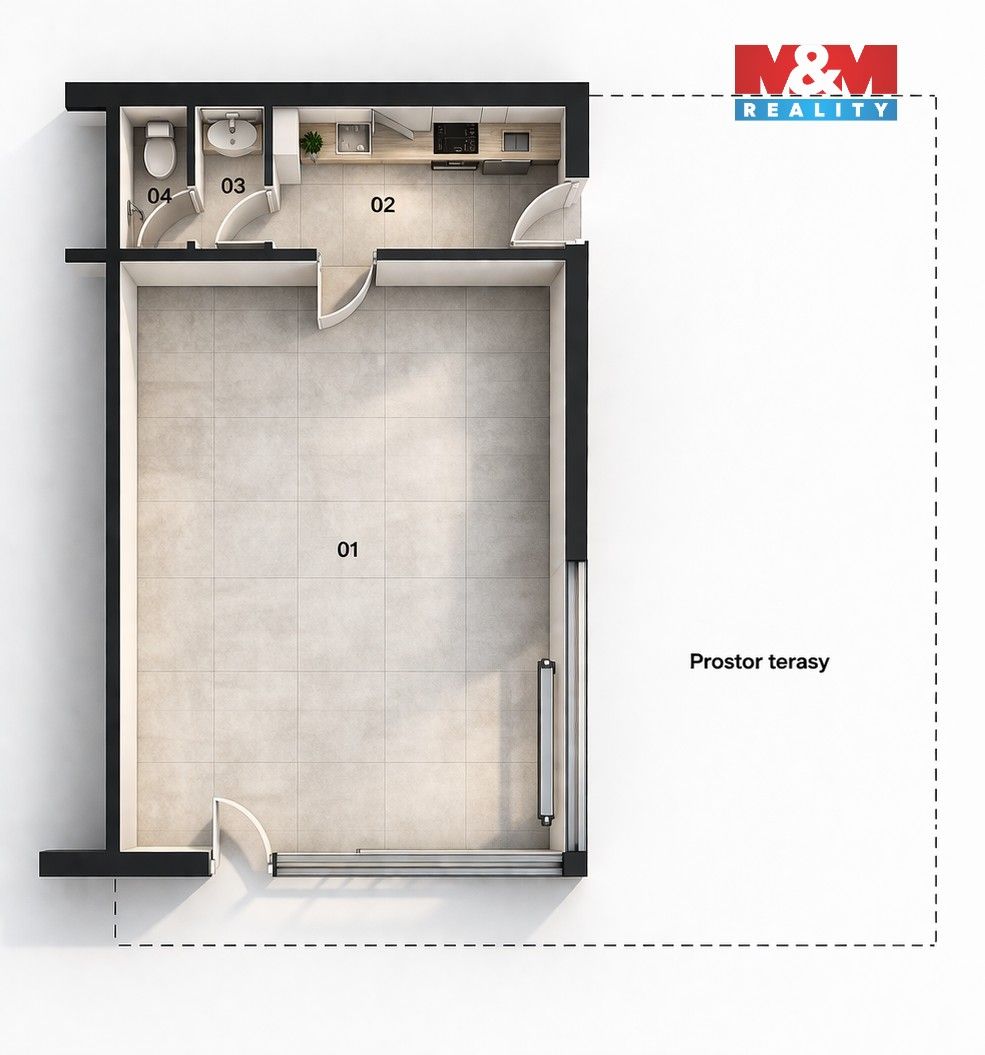 Pronájem komerčního prostoru 57 m² - foto 9
