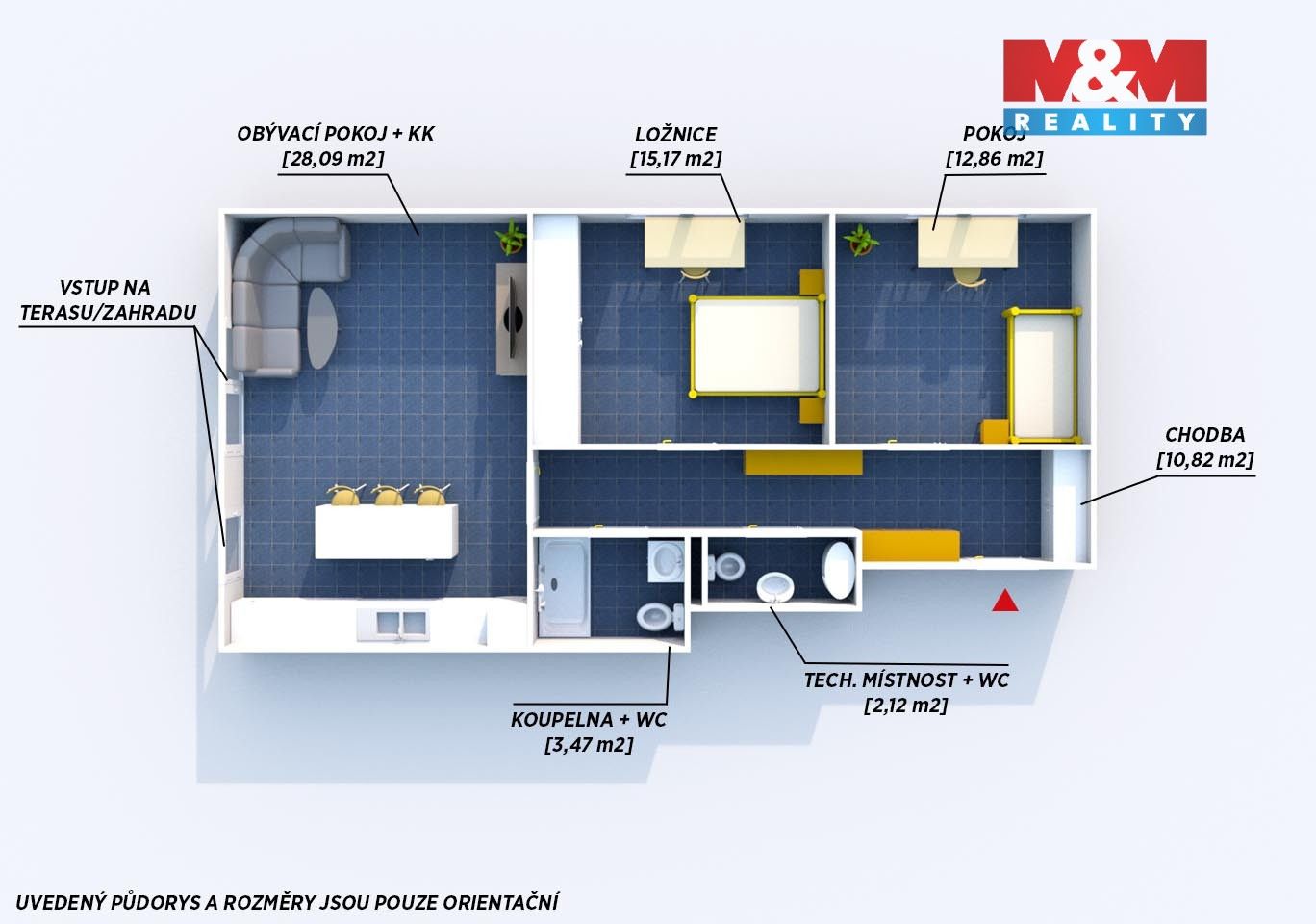 Prodej bytu 3+kk 72 m² - foto 20