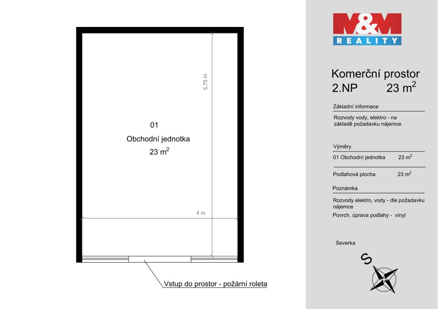 Pronájem komerčního prostoru 23 m² - foto 7