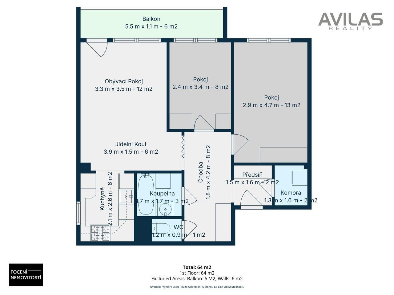 Prodej bytu 3+1 64 m² - foto 21