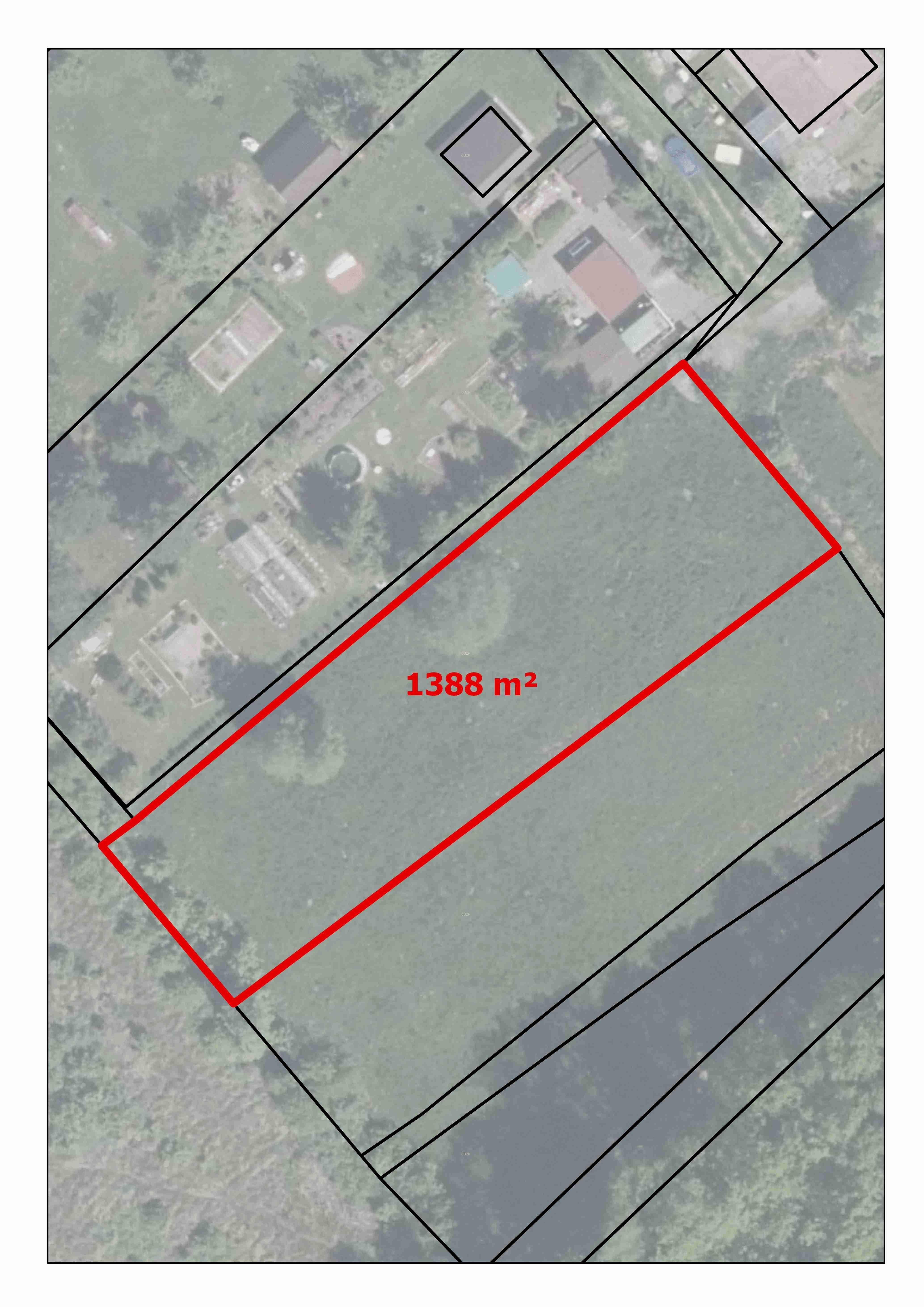 Prodej pozemku 1388 m² - foto 2