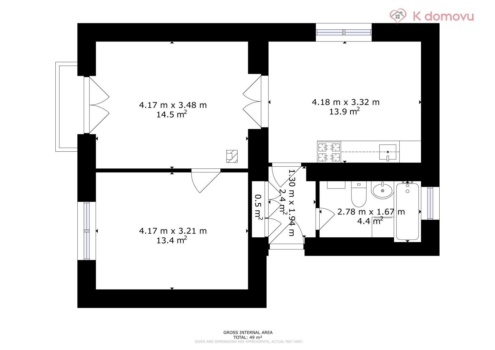 Prodej bytu 2+1 49 m² - foto 28