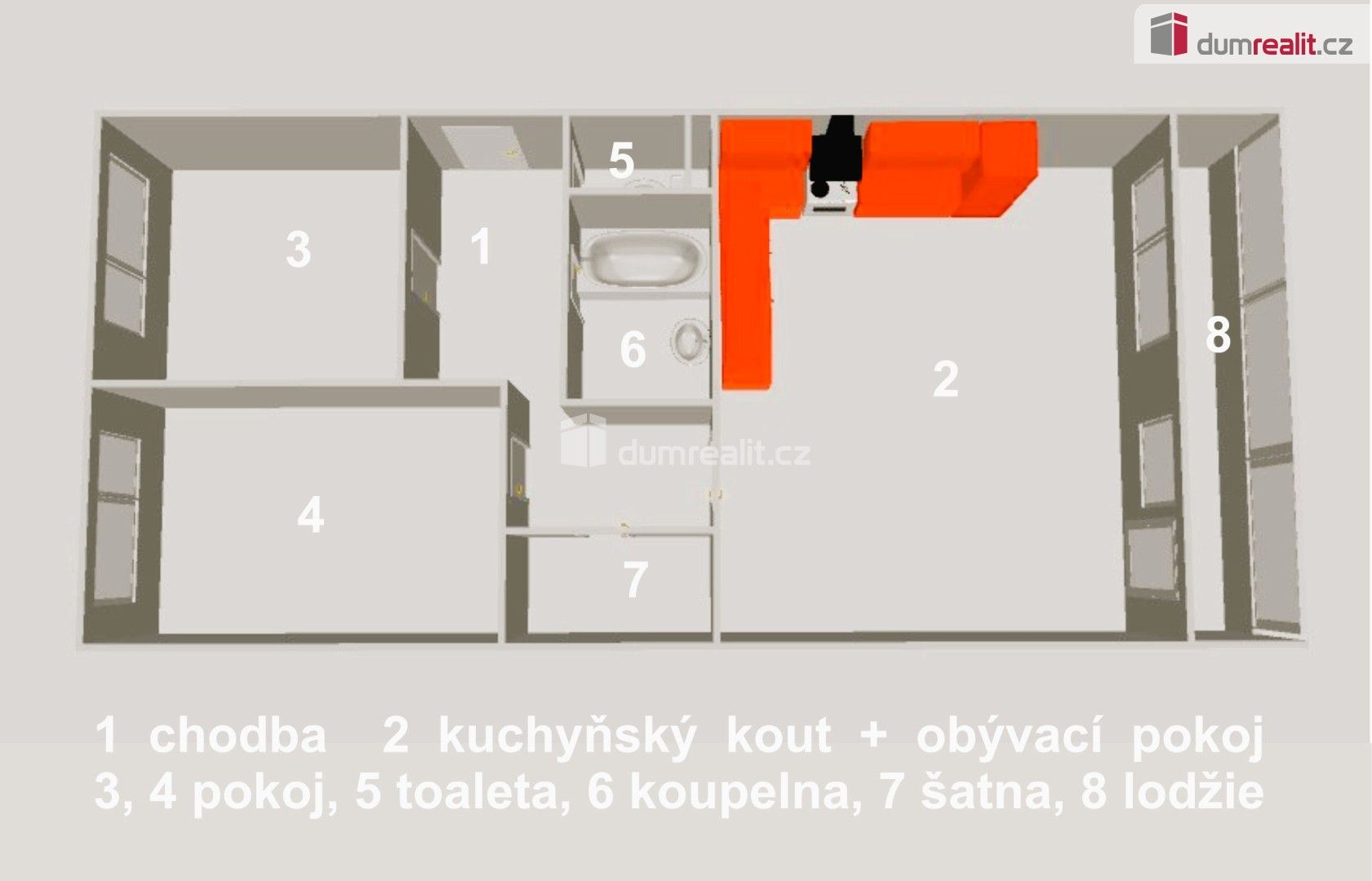 Prodej bytu 3+kk 70 m² - foto 6