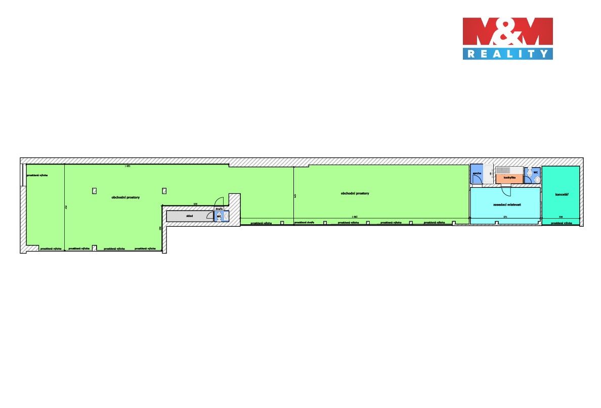 Pronájem komerčního prostoru 234 m² - foto 12