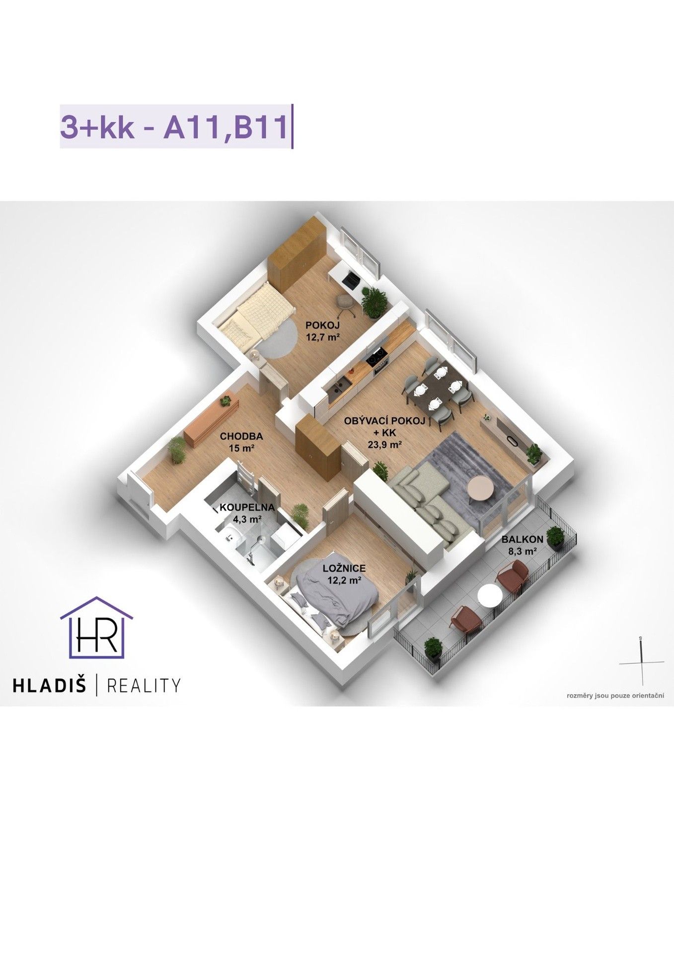 Prodej bytu 3+kk 66 m² - foto 21