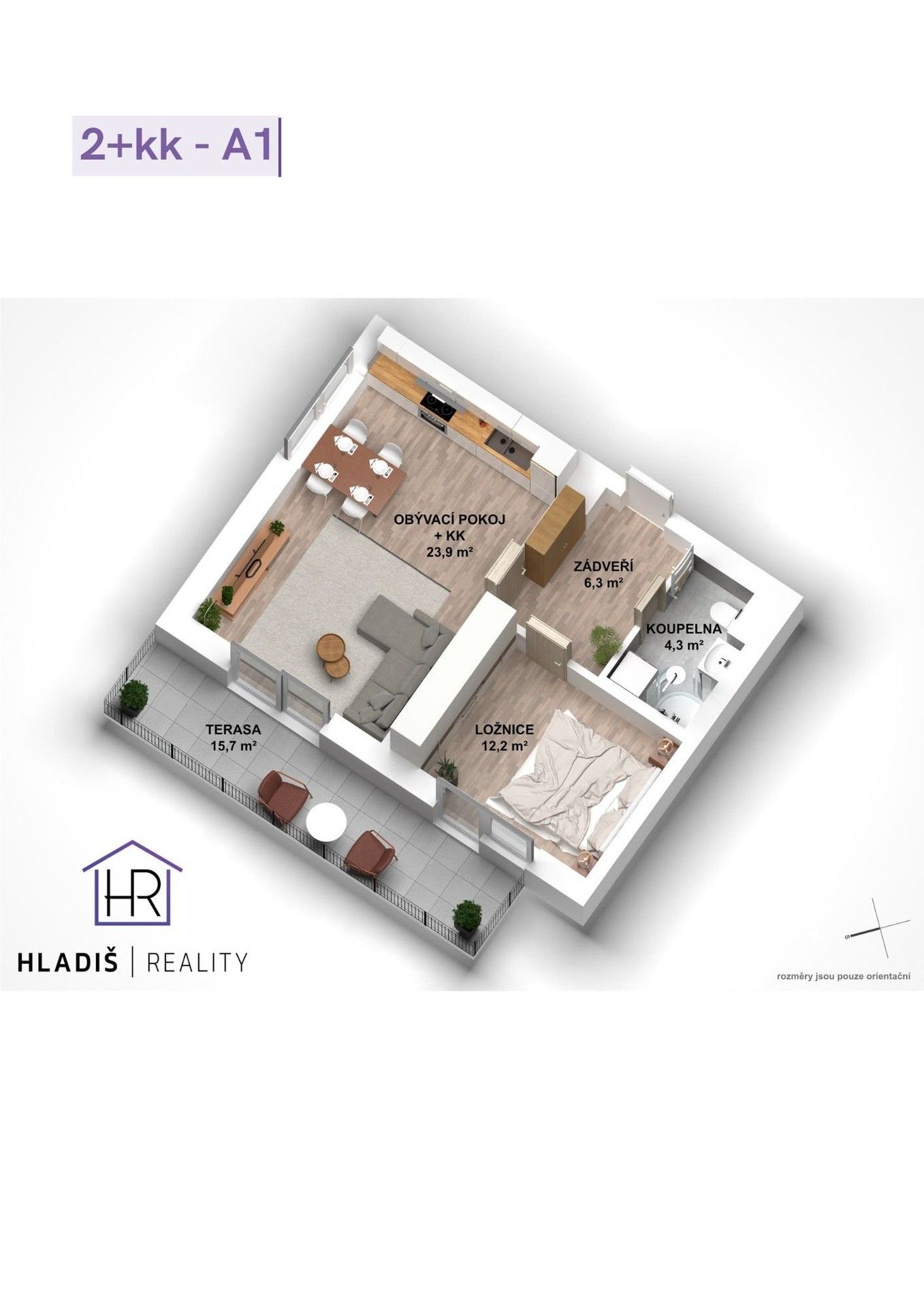 Prodej bytu 2+kk 46 m² - foto 22