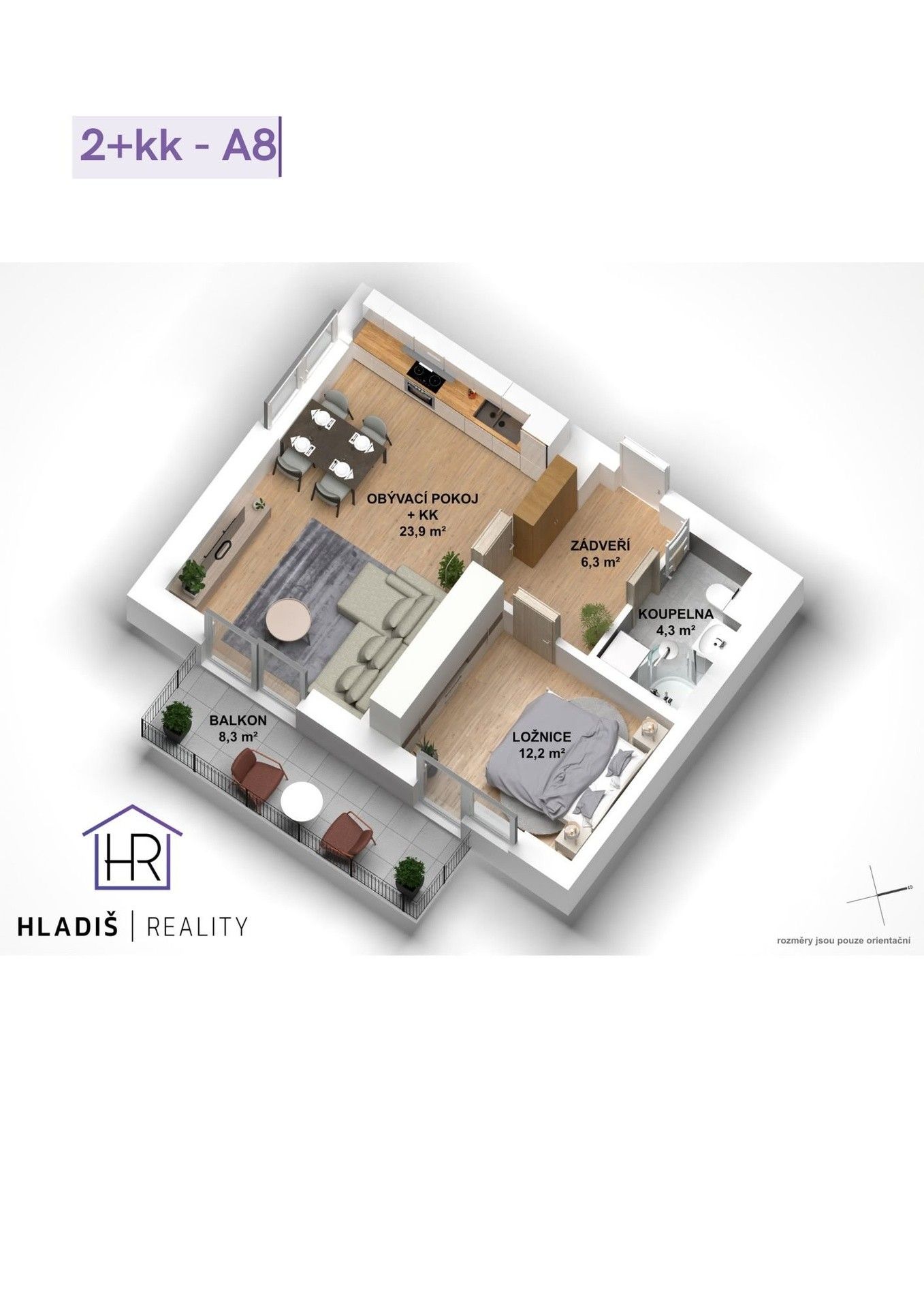 Prodej bytu 2+kk 46 m² - foto 25