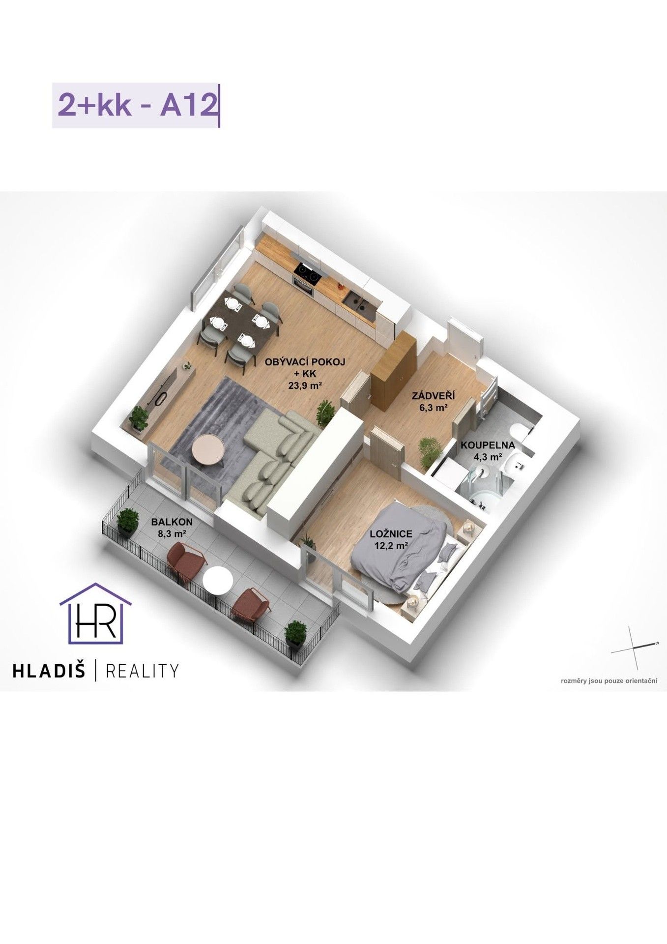 Prodej bytu 2+kk 46 m² - foto 28