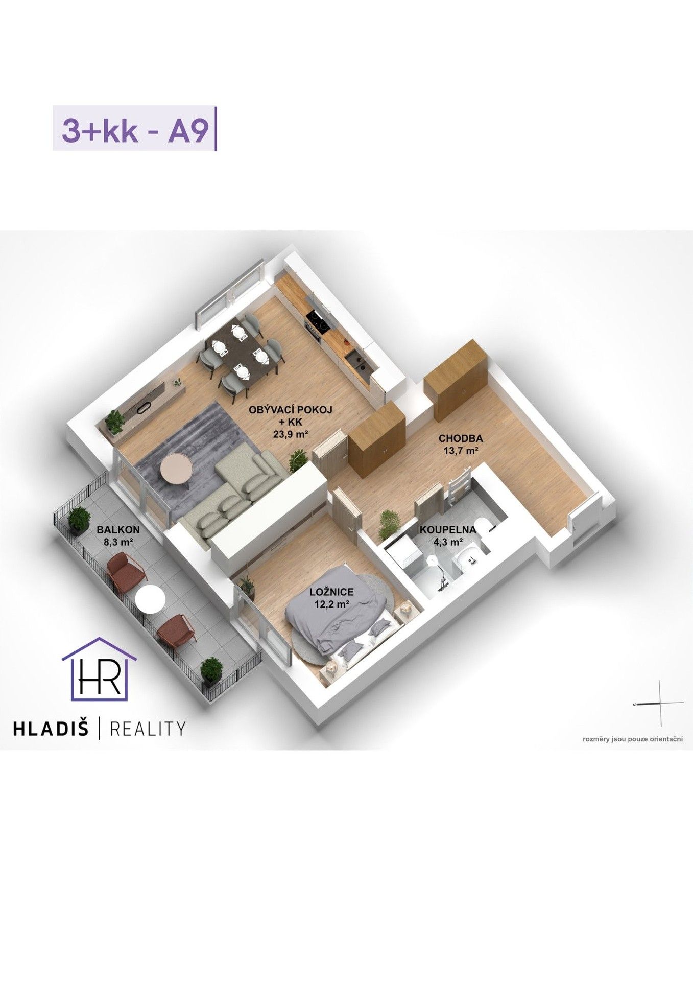 Prodej bytu 2+kk 46 m² - foto 26