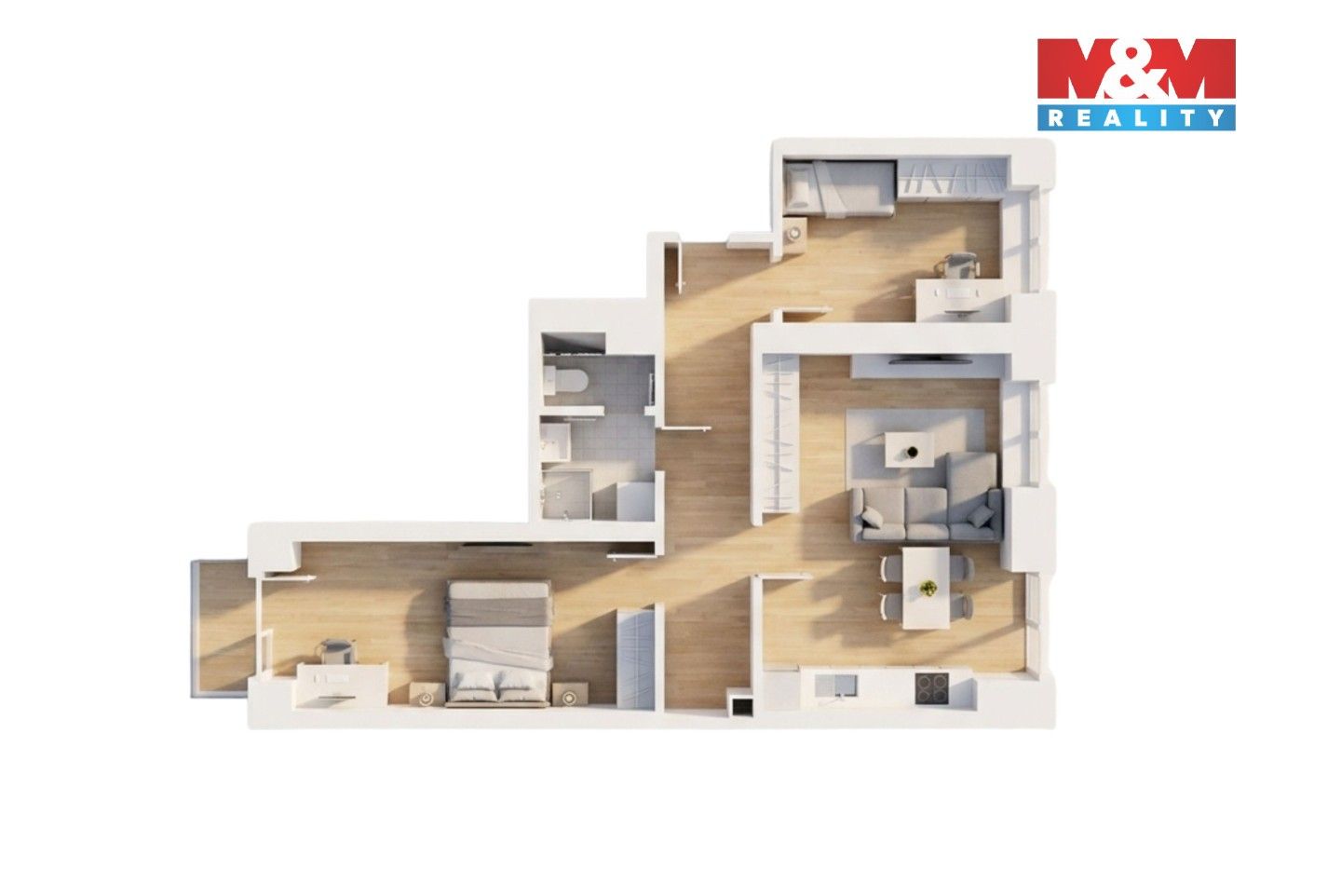 Prodej bytu 3+kk 65 m² - foto 13