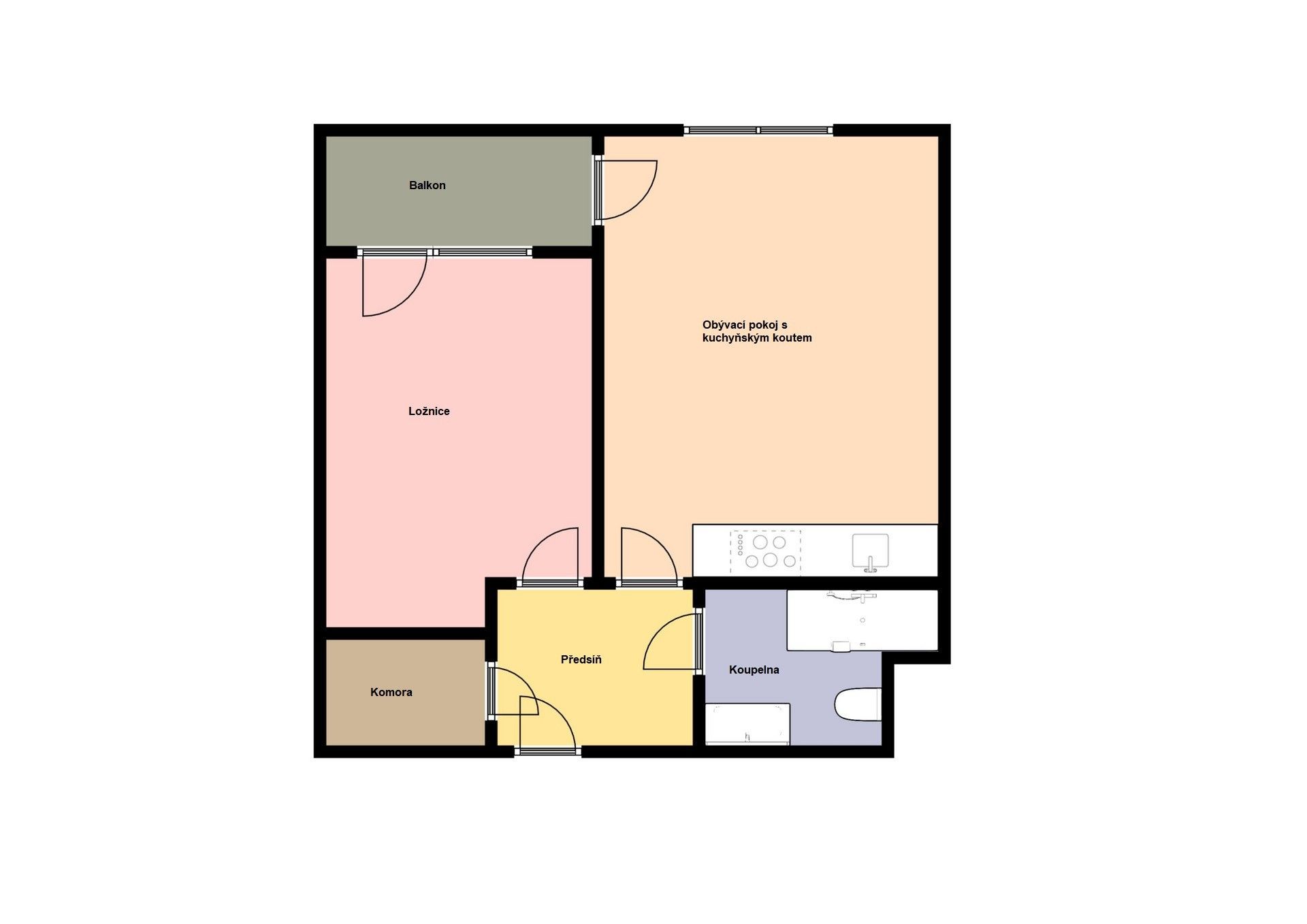 Prodej bytu 2+kk 52 m² - foto 15