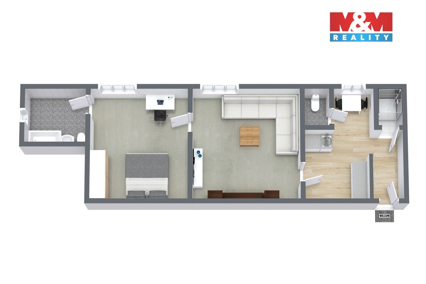 Prodej bytu 2+1 60 m² - foto 14