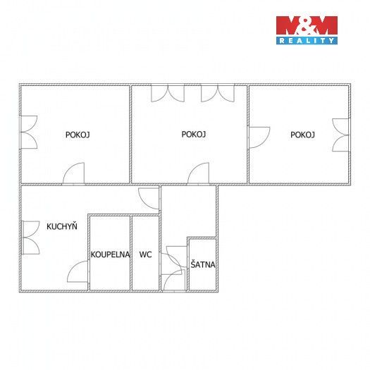 Prodej bytu 3+1 57 m² - foto 8