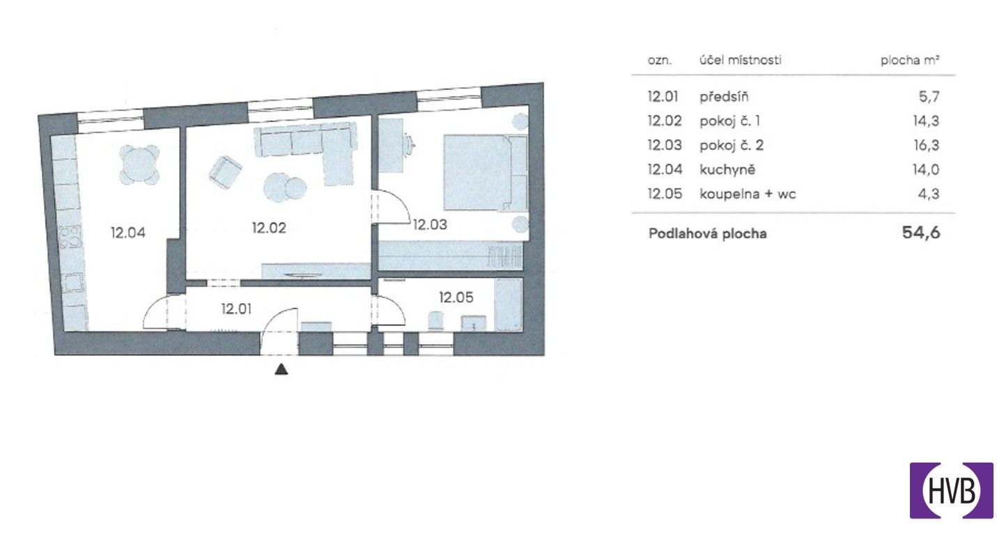 Prodej bytu 3+kk 55 m² - foto 24