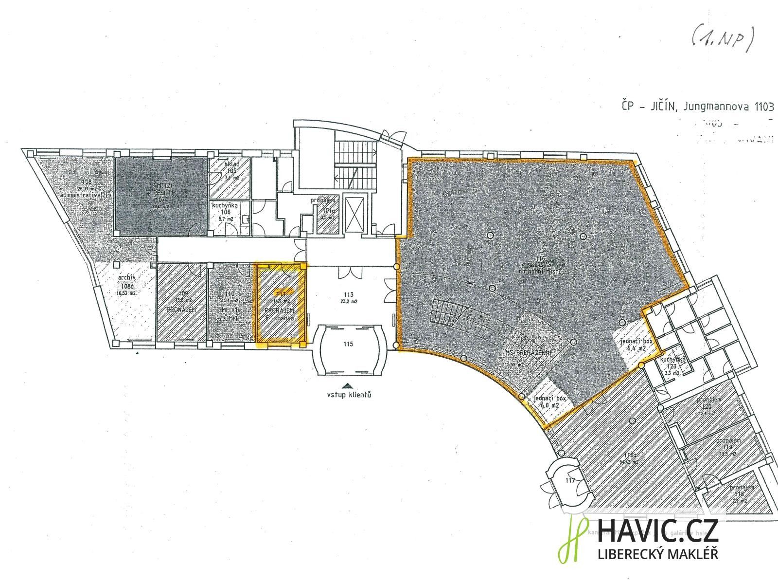Pronájem komerčního prostoru 21 m² - foto 17