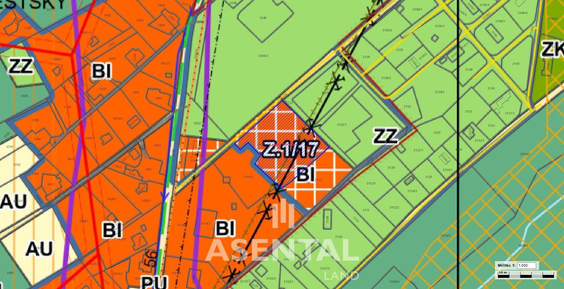 Prodej pozemku 3287 m² - foto 8