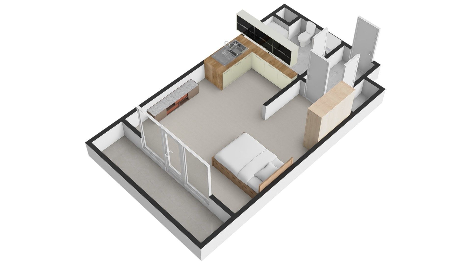 Pronájem bytu 1+kk 40 m² - foto 15