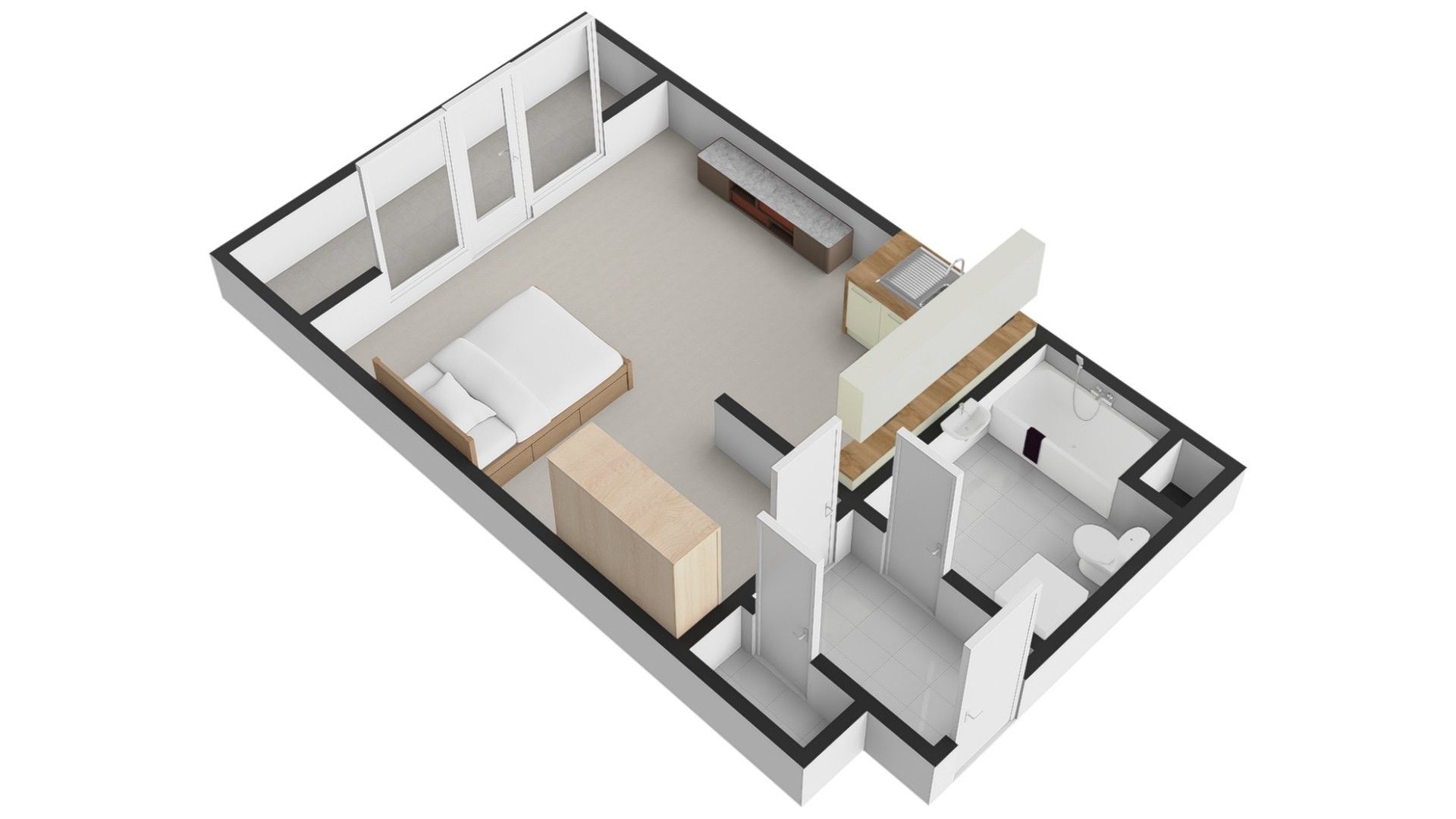 Pronájem bytu 1+kk 40 m² - foto 16