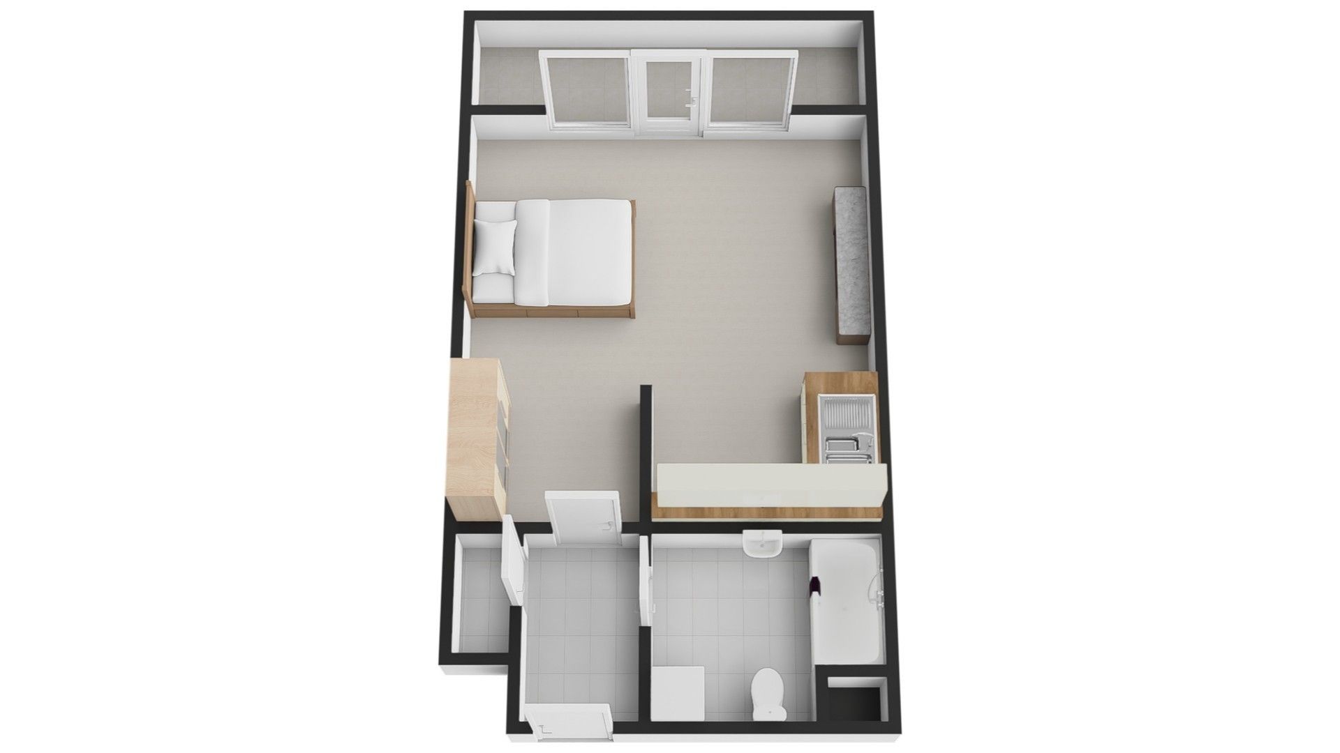 Pronájem bytu 1+kk 40 m² - foto 17