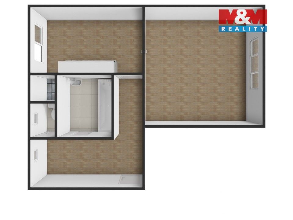 Prodej bytu 1+1 52 m² - foto 4