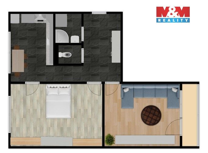 Prodej bytu 2+1 60 m² - foto 13