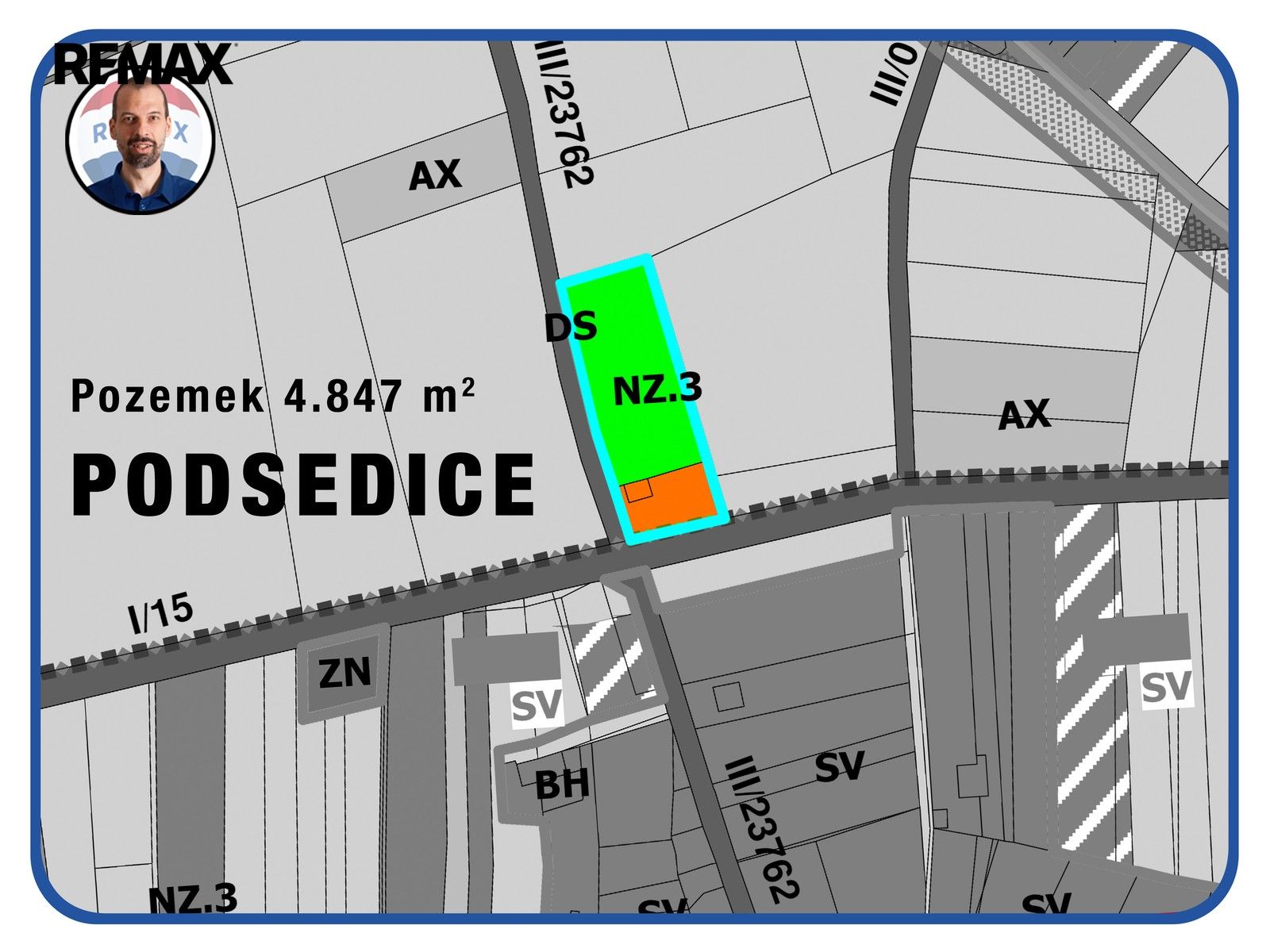 Prodej pozemku 4847 m² - foto 6