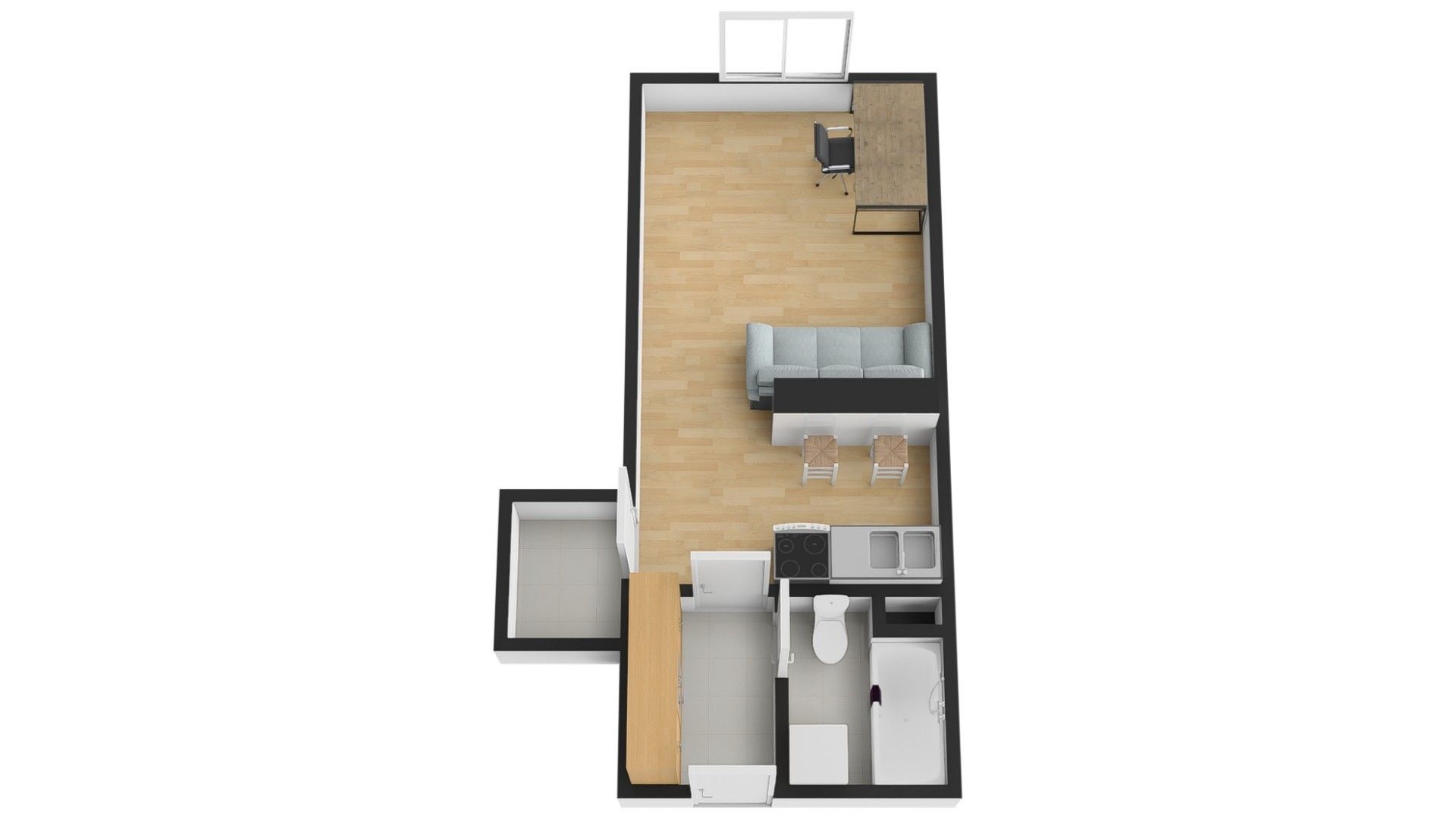 Pronájem bytu 1+kk 29 m² - foto 13