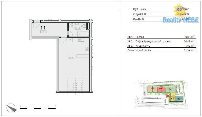 Prodej bytu 1+kk 51 m² - foto 10