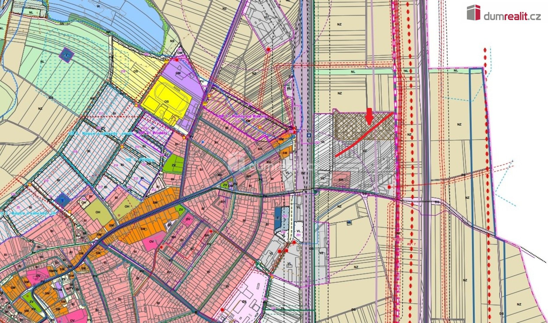 Prodej pozemku 1255 m² - foto 3