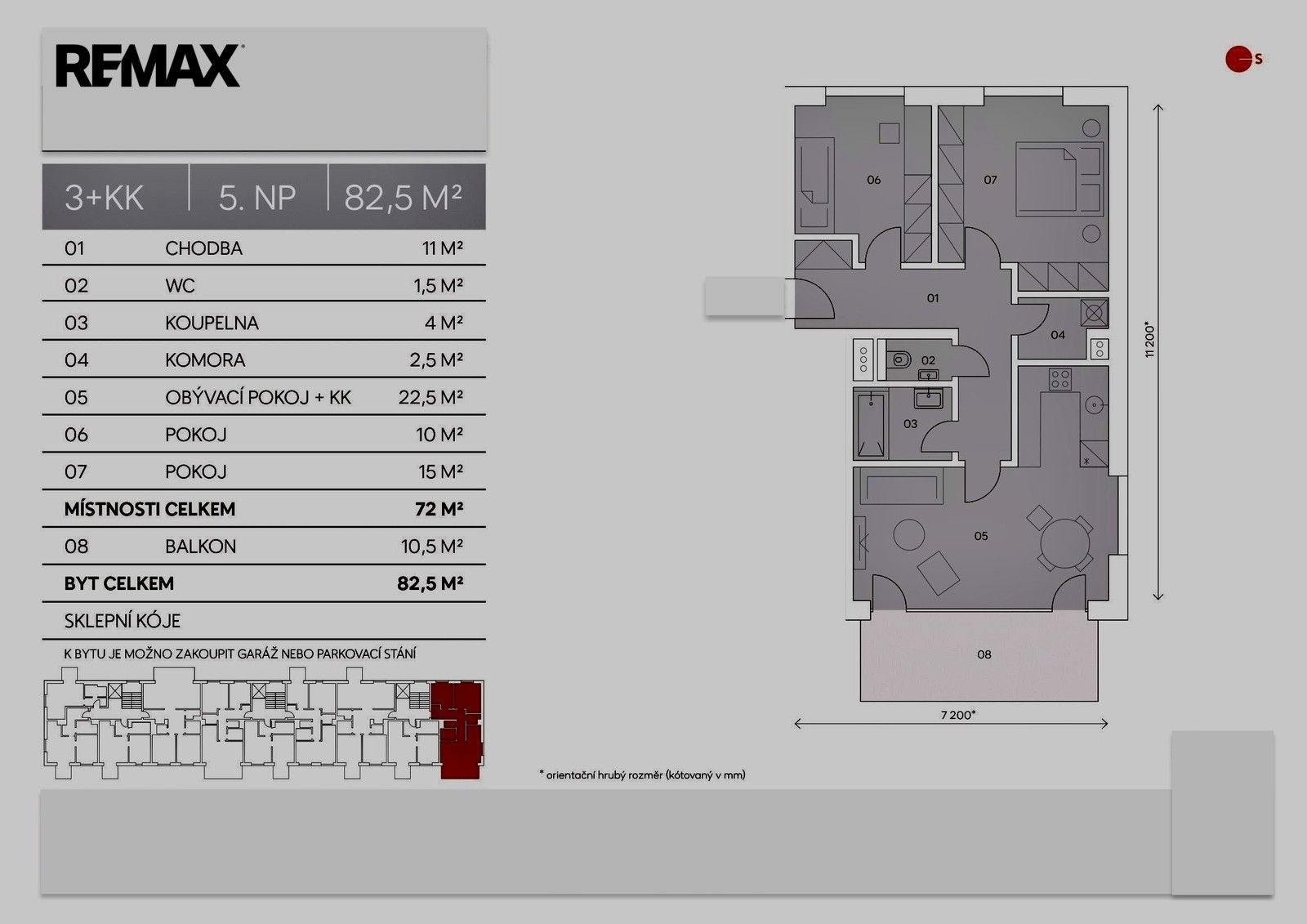 Prodej bytu 3+kk 82 m² - foto 14
