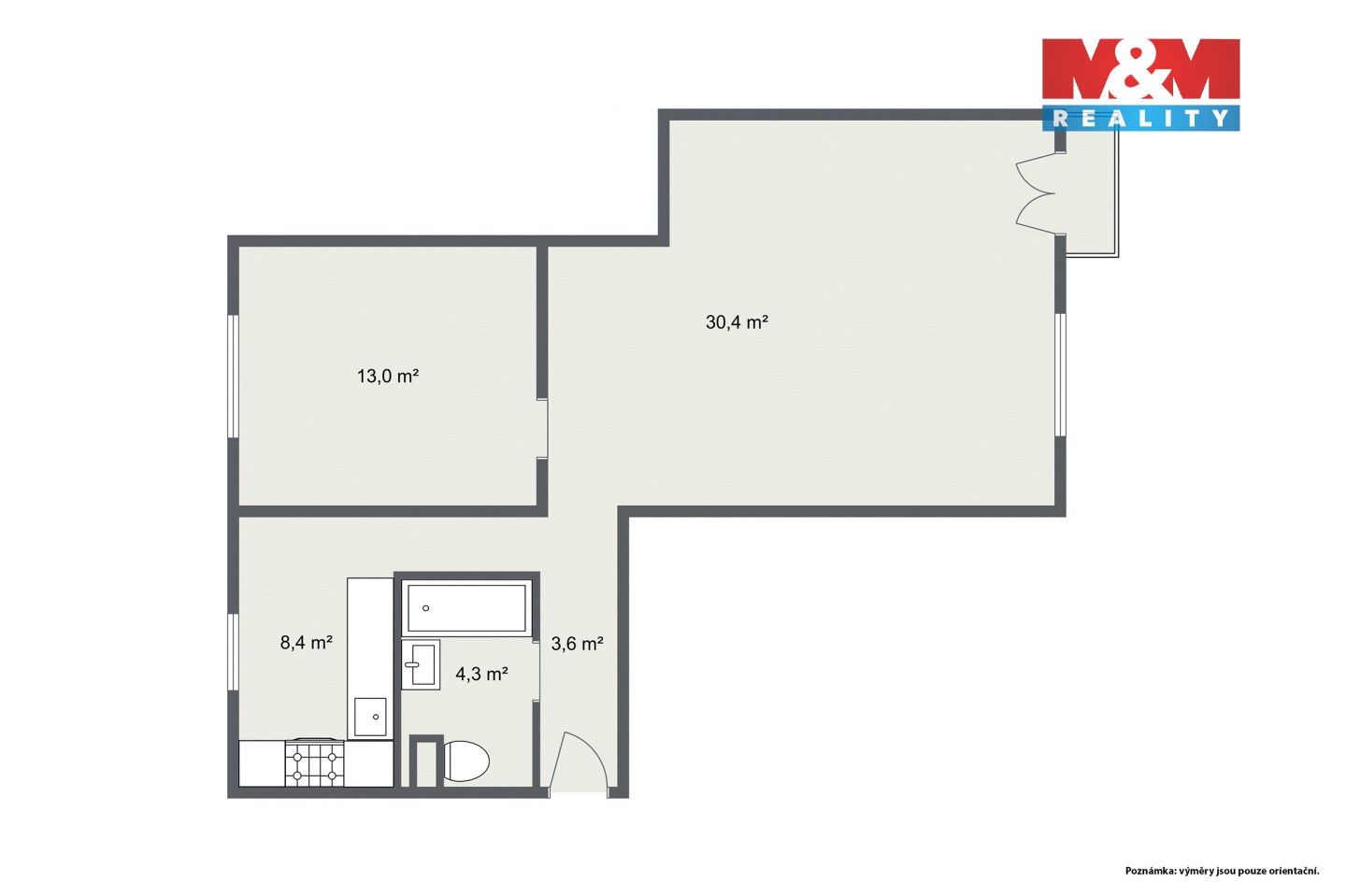 Prodej bytu 3+1 63 m² - foto 14