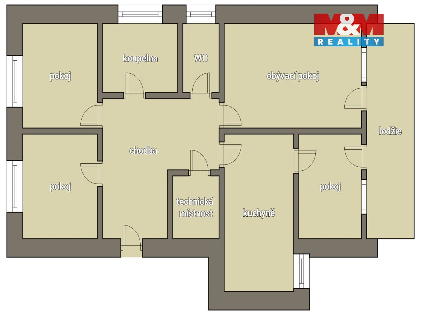 Prodej bytu 4+1 80 m² - foto 10