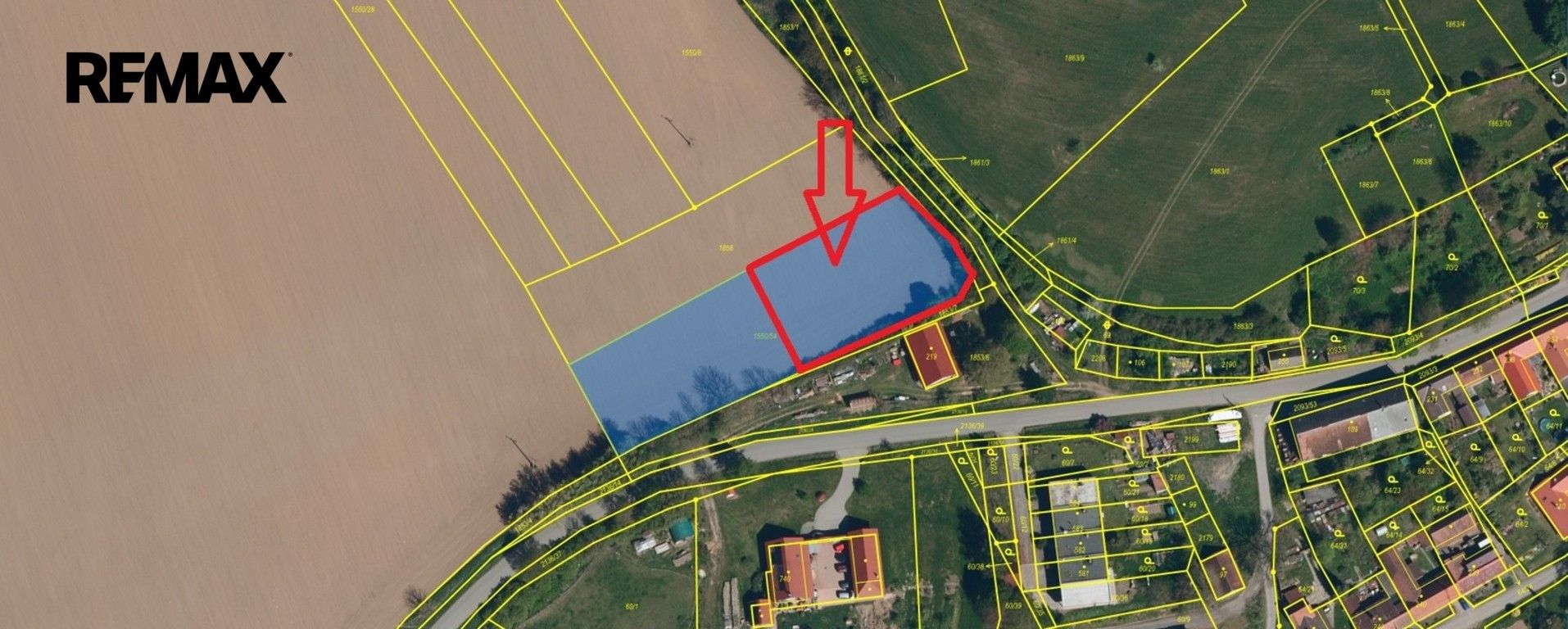 Prodej pozemku 1845 m² - foto 1