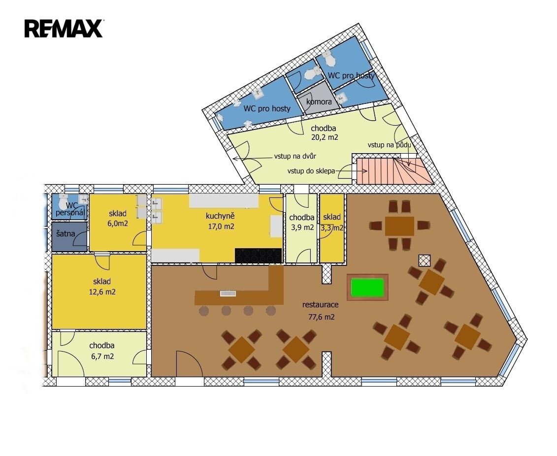 Pronájem komerčního prostoru 170 m² - foto 9