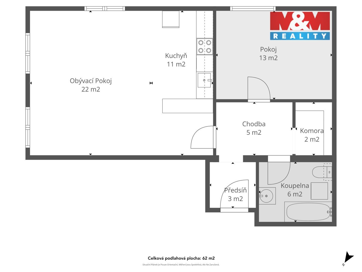 Prodej bytu 2+kk 61 m² - foto 4